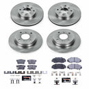 PowerStop Track Day Spec High-Performance Brake Pad and Rotor Kit