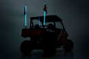 Rough Country Multi Color LED Whip 4' Long Pair
