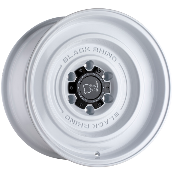 SOLID 17X9.5 6/139.7 ET-12 CB112.1 GLOSS WHITE