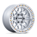 17X9 KMC KM549 GRS Machined With Satin Black Lip 8x165.1 ET-12 Wheel Rim