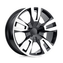 24X10 Performance Replicas PR188 Black 6X139.7 6X5.5 ET31 Wheel Rim-2