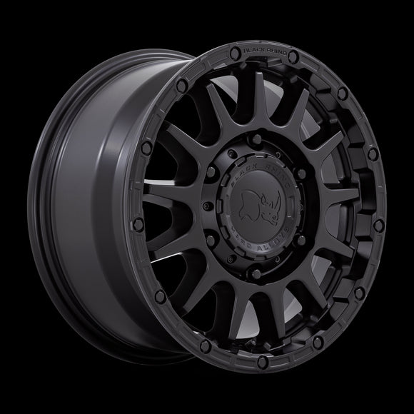 16X8 Black Rhino Sequoia Matte Black 5X130 ET38 Wheel Rim