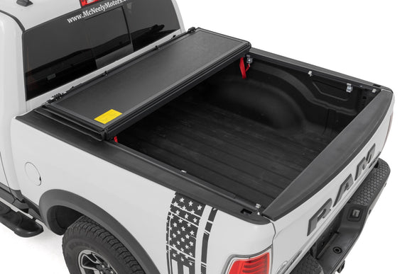 Rough Country Hard Low Profile Bed Cover 6'4" Bed For Ram 1500 09-18 2500 10-24