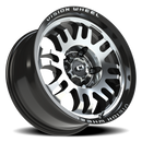 17x8.5 Vision 409 Inferno Gloss Black Machined Face 5x150 ET0 Wheel Rim
