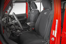 Rough Country Seat Covers Front and Rear w Armrest For Jeep Wrangler JL 18-23