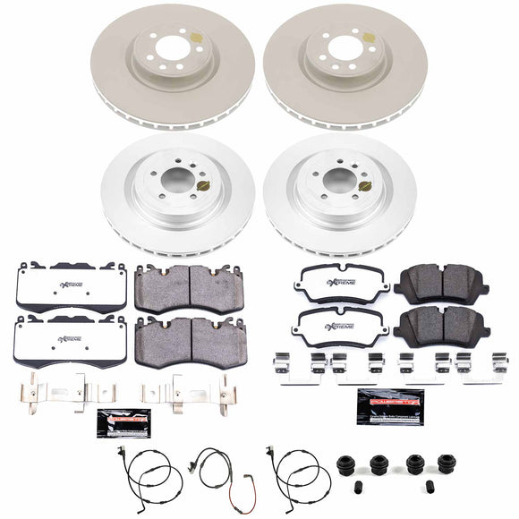 Z36 Truck & Tow Premium Carbon-Fiber Ceramic Brake Pad and Fully Coated Rotor Ki