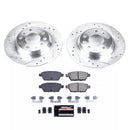 PowerStop Z23 Daily Driver Carbon-Fiber Ceramic Brake Pad and Drilled & Slotted