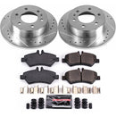 PowerStop Z23 Daily Driver Carbon-Fiber Ceramic Brake Pad and Drilled & Slotted