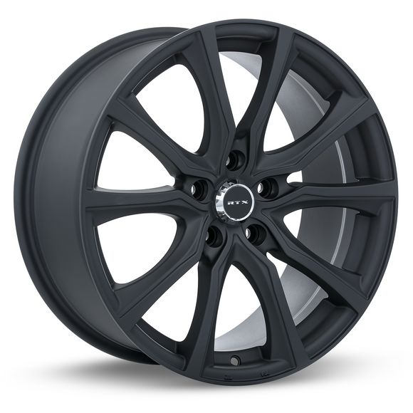 15x6.5 RTX Contour Matte Black 5x114.3 ET40 wheel/rim