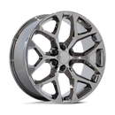 24X10 Performance Replicas PR176 Black Chrome 6X139.7 ET24 wheel/rim