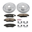 PowerStop Z23 Daily Driver Carbon-Fiber Ceramic Brake Pad and Drilled & Slotted