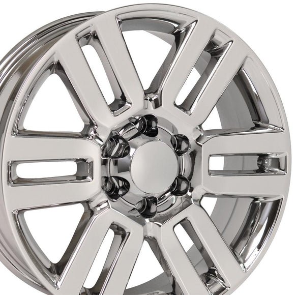 20" Replica Wheel TY10 Fits Toyota 4Runner Rim 20x7 Chrome Wheel