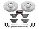PowerStop Z23 Daily Driver Carbon-Fiber Ceramic Brake Pad and Drilled & Slotted