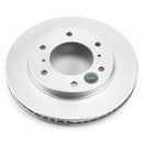 PowerStop Evolution Genuine Geomet Coated Rotors Front For Mitsubishi Montero