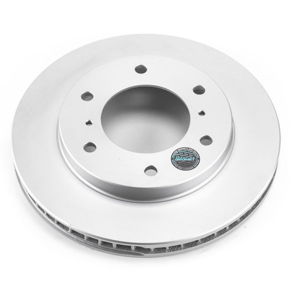 PowerStop Evolution Genuine Geomet Coated Rotors Front For Mitsubishi Montero