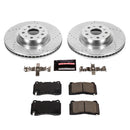 PowerStop Z23 Daily Driver Carbon-Fiber Ceramic Brake Pad and Drilled & Slotted