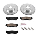 PowerStop Z23 Daily Driver Carbon-Fiber Ceramic Brake Pad and Drilled & Slotted