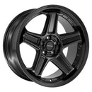 20x9.5 Defiant DF07 Satin Black 5x115 ET15 Wheel Rim