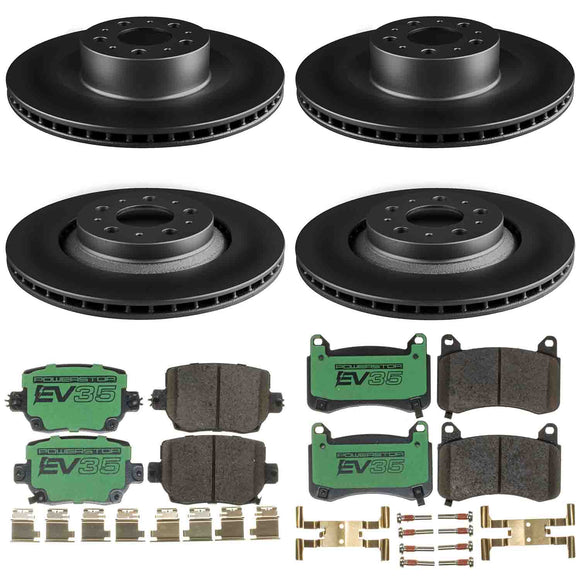 PowerStop E35 Electric Vehicle Pad and Rotor Kit