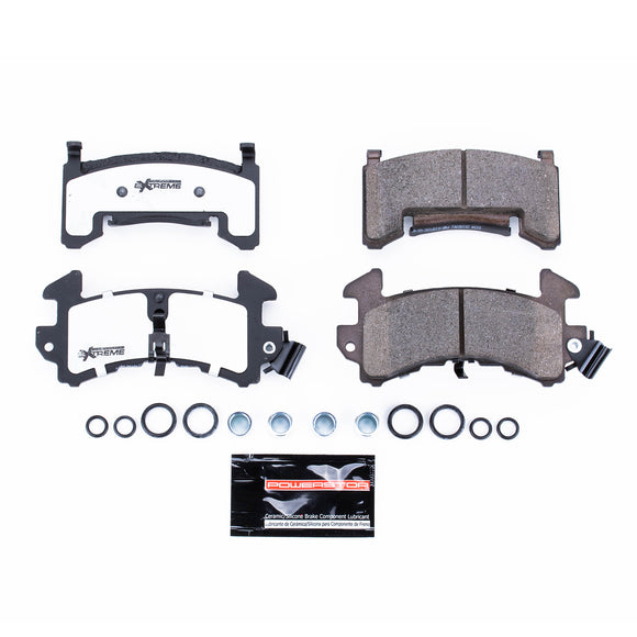 PowerStop Z26 Street Performance Carbon-Fiber Ceramic Brake Pads With Hardware