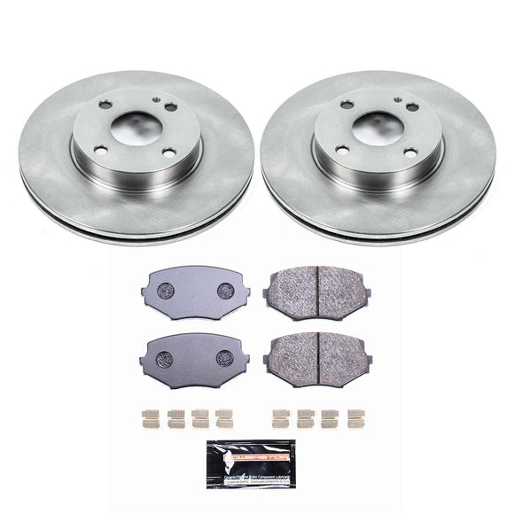 PowerStop Track Day High-Performance Brake Pad and Rotor Kit