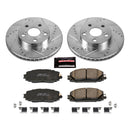 PowerStop Z23 Daily Driver Carbon-Fiber Ceramic Brake Pad and Drilled & Slotted