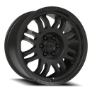 18x9 Vision 409 Inferno Black Wheel 6x120 ET12 CB67.1