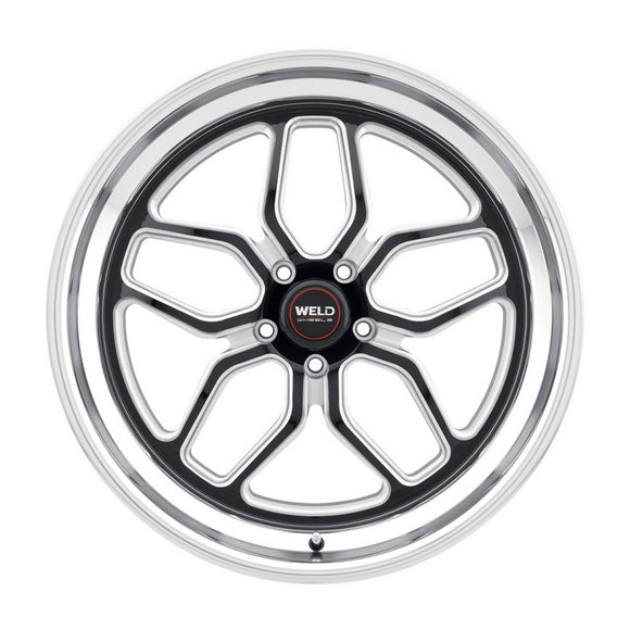20x12 WELD Performance Laguna Black Milled 5x120.65 5x4.75 ET50 Wheel Rim