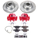 PowerStop Z23 Daily Driver Carbon-Fiber Ceramic Pads Drilled & Slotted Rotor & C