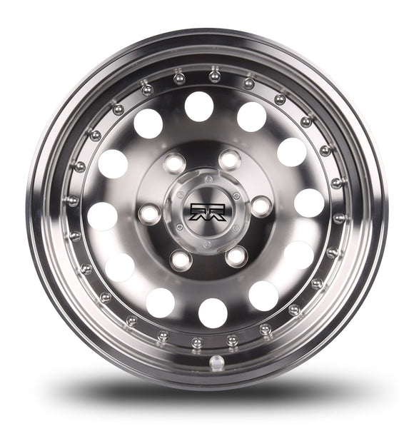 16x7 Mudder Trucker MT702 Marauder Machined 6x139.7 6x5.5 ET-8 Wheel Rim