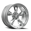 16x8 American Racing Torq Thrust II 1 Pc Polished Wheel 5x120.7 16-8 ET8
