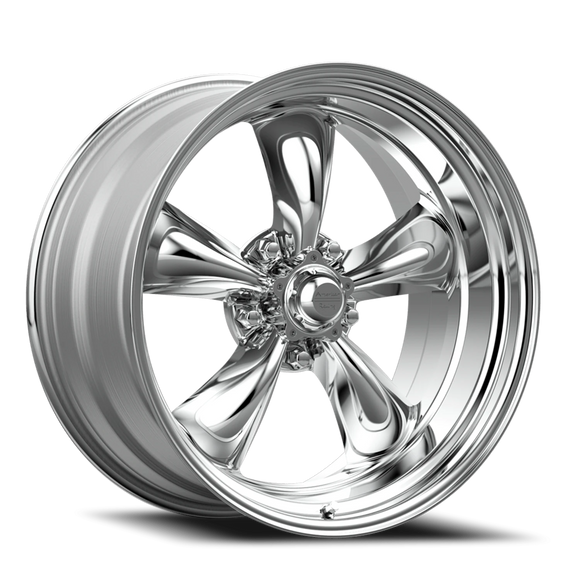 16x8 American Racing Torq Thrust II 1 Pc Polished Wheel 5x120.7 16-8 ET8