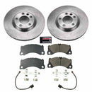 PowerStop OE Stock Replacement Low-Dust Ceramic Brake Pad and Rotor Kit