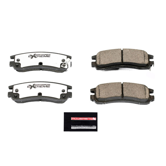 PowerStop Z26 Street Performance Carbon-Fiber Ceramic Brake Pads With Hardware