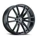 17x8 Kraze Lusso Gloss Black 5x114.3 ET38 CB72.62 Wheel Rim