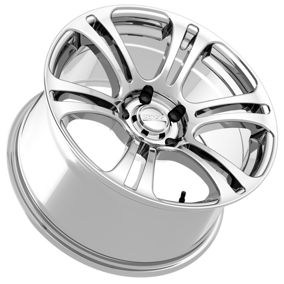 18x10.5 Kansei K16X Neo Chrome 5x100 ET12 CB73.1 Wheel