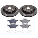 PowerStop OE Stock Replacement Low-Dust Ceramic Brake Pad and Rotor Kit