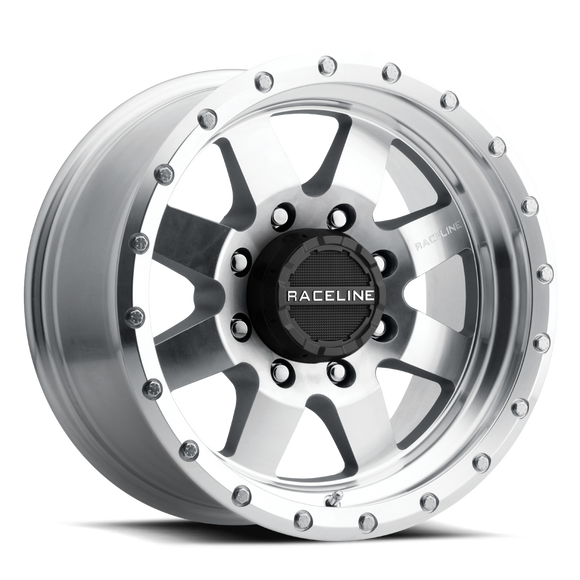 17x9 Raceline 935MC Machined 8x165.1 8x6.5 ET0 Wheel Rim