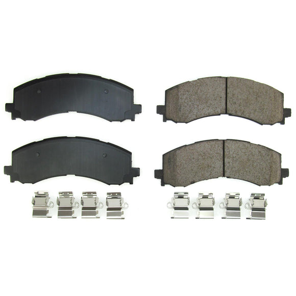 PowerStop Z17 Evolution Ceramic Brake Pads With Hardware