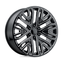 22X9 OE Performance PR197 Gloss Black Milled 6X139.7 ET28 wheel/rim-2