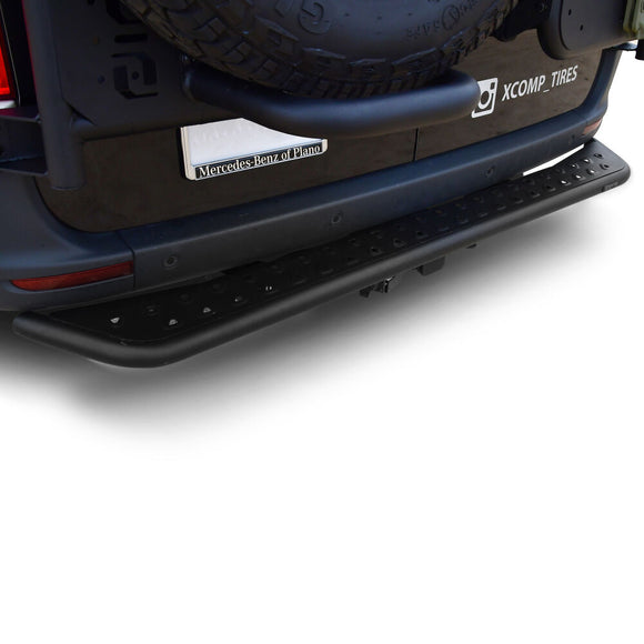 Westin Outlaw Rear Step Powder Coated Textured Black Steel 28-31045