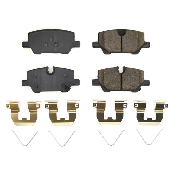 PowerStop Z17 Evolution Ceramic Brake Pads With Hardware