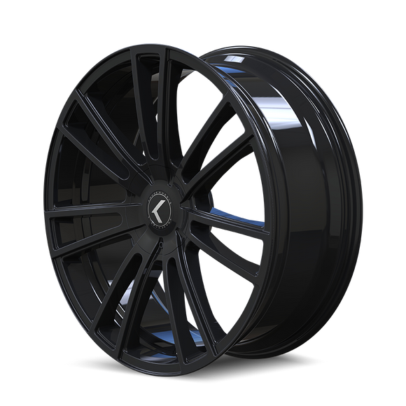 18x8 Kraze Spectra Gloss Black 5x110 ET40 CB72.62 Wheel Rim