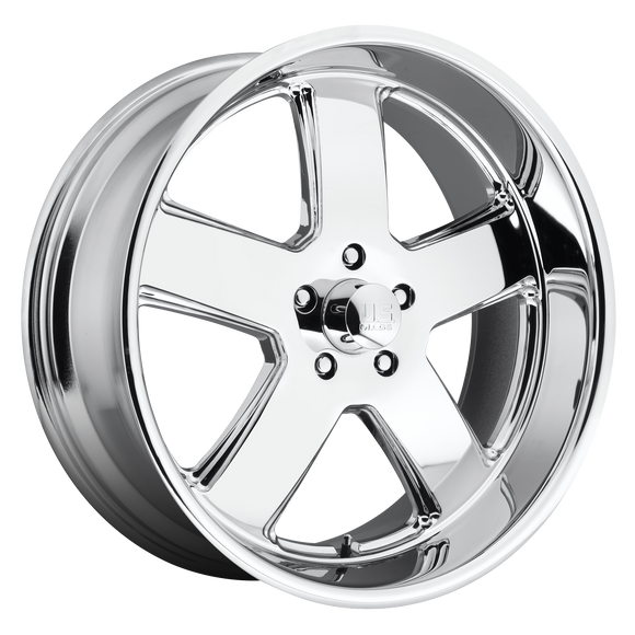 22X9 U.S. Wheel U116 HUSTLER Chrome Plated 5X127 ET1 wheel/rim