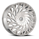 18X8 Azara AZA-525 Nano Chrome 5x100/114.3 ET35 wheel/rim