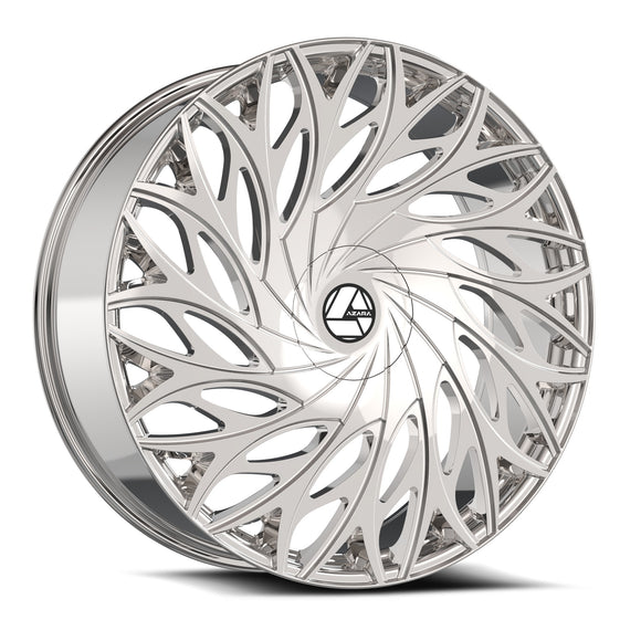 18X8 Azara AZA-525 Nano Chrome 5x100/114.3 ET35 wheel/rim