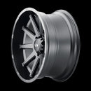 17X9 Ion Alloy 143 Black-Matte Wheel/Rim 5x127 ET-12 143-7973MB
