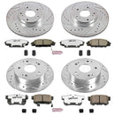 PowerStop Z26 Street Performance Ceramic Brake Pad and Drilled & Slotted Rotor K