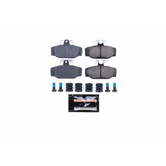 PowerStop Z23 Evolution Sport Carbon-Fiber Brake Pads With Hardware