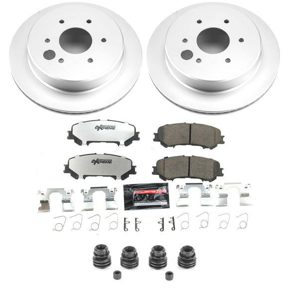 Z36 Truck & Tow Premium Carbon-Fiber Ceramic Brake Pad and Fully Coated Rotor Ki